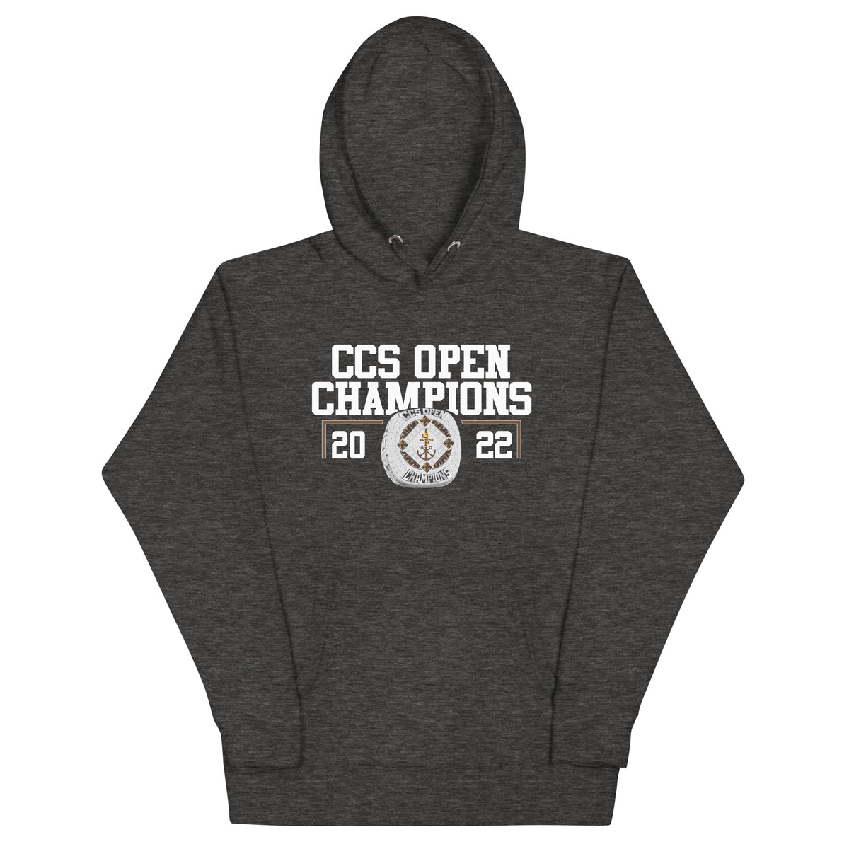 Saint Francis 2022 CCS Open Championship Ring Unisex Hoodie