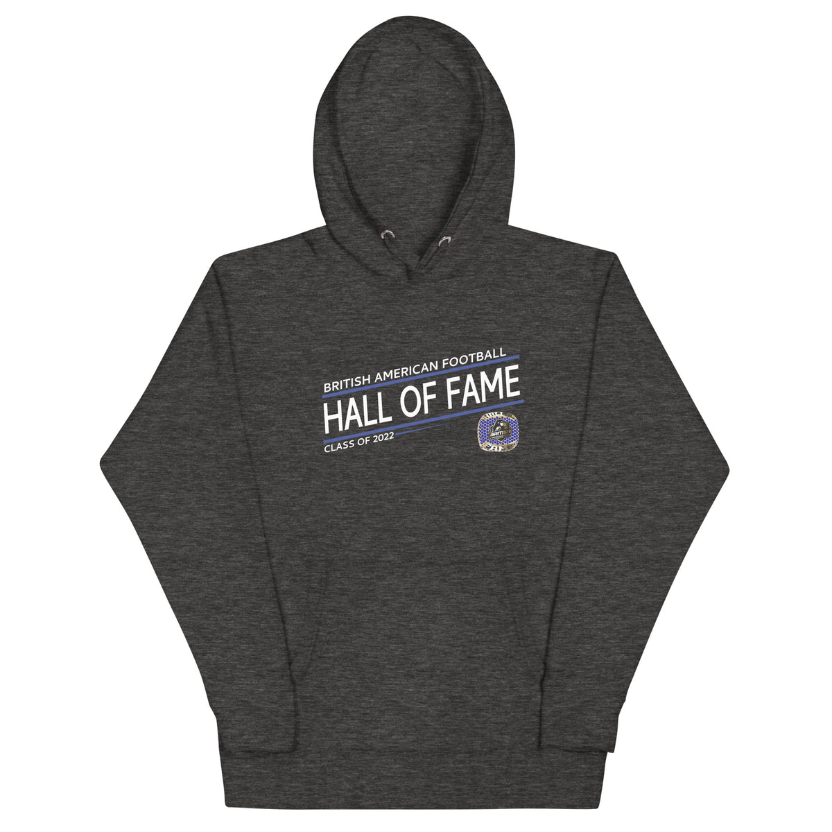 British American Football Hall of Fame Class of 2022 Championship Ring Unisex Hoodie