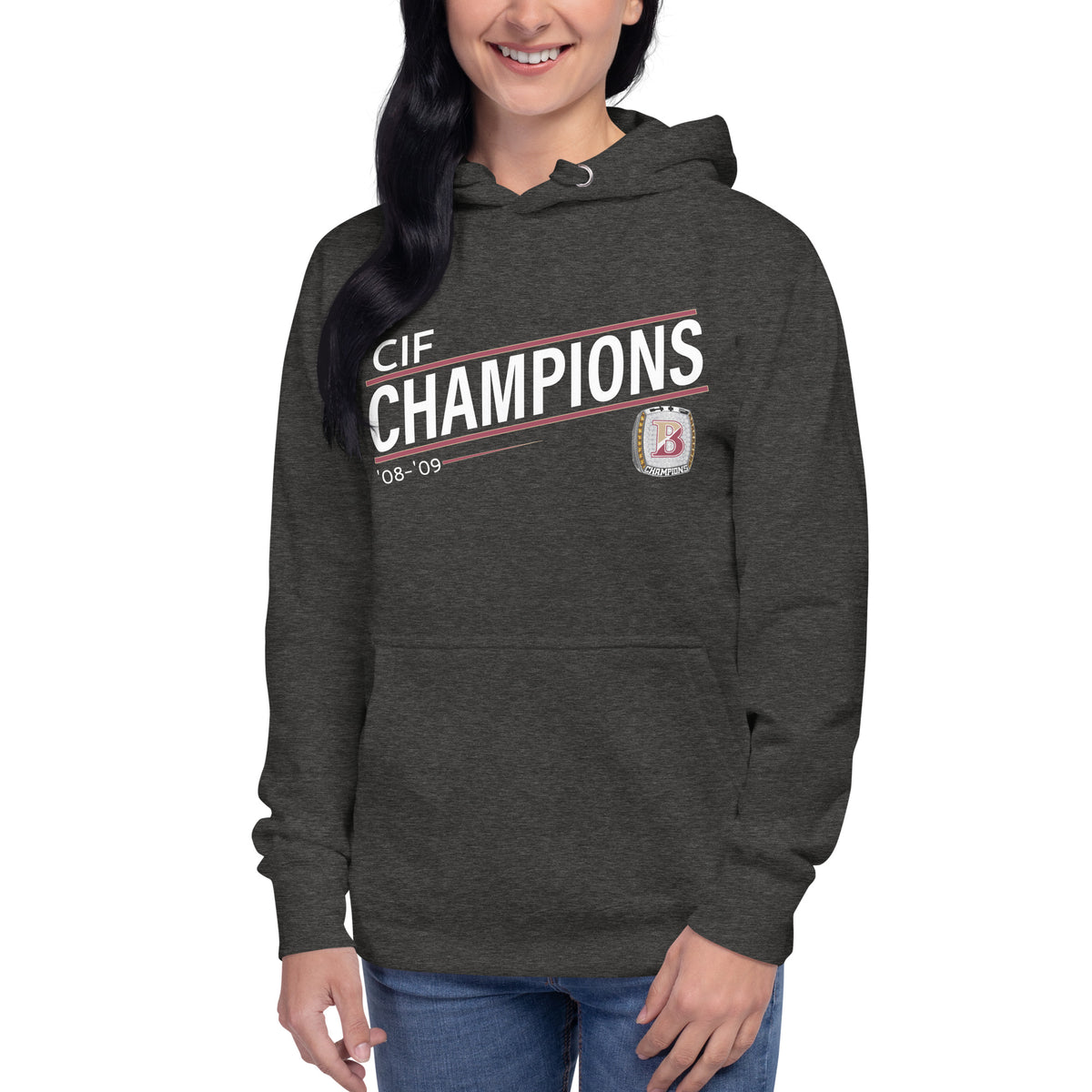 Jono Zissi ’08-’09 CIF Championship Ring Unisex Hoodie