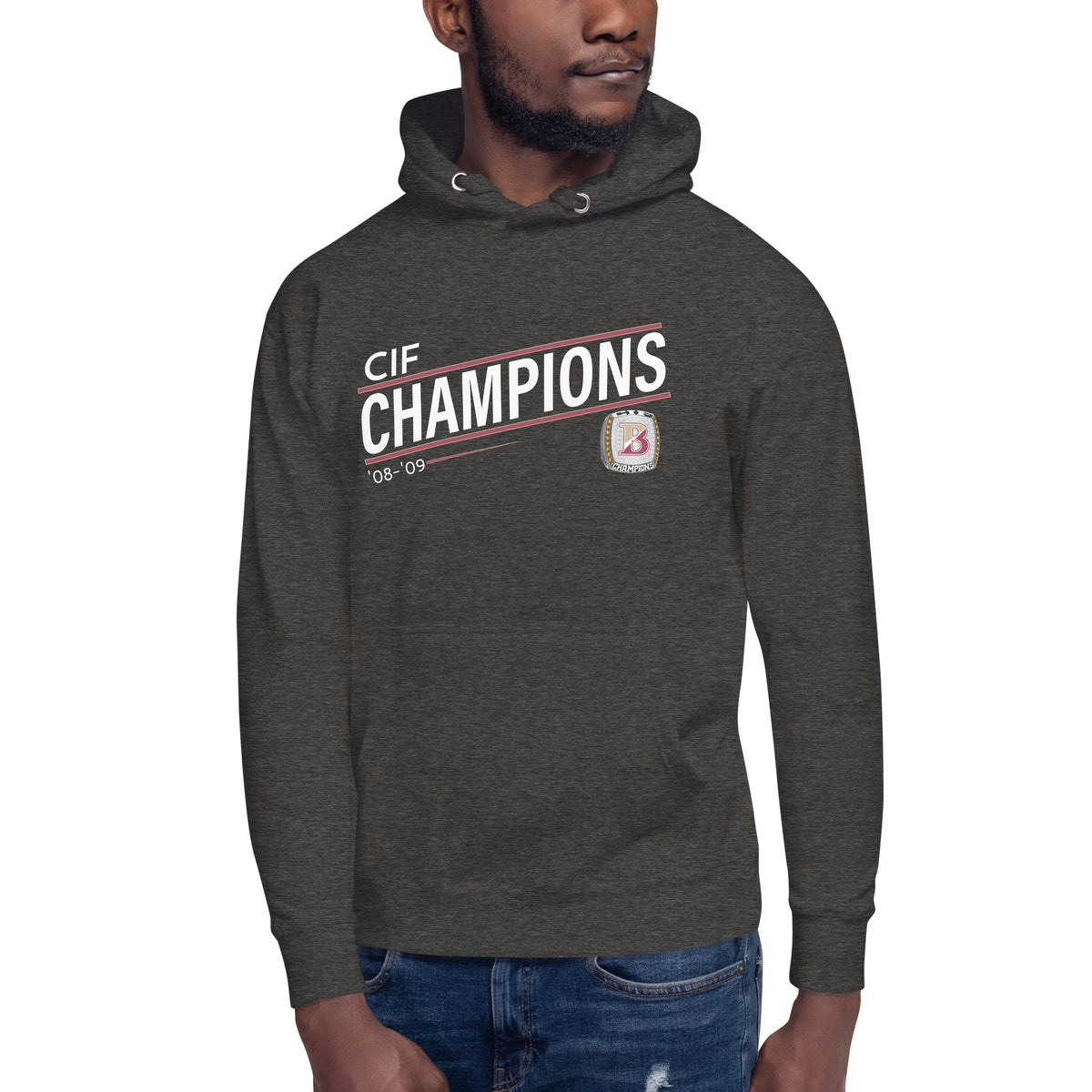 Jono Zissi ’08-’09 CIF Championship Ring Unisex Hoodie