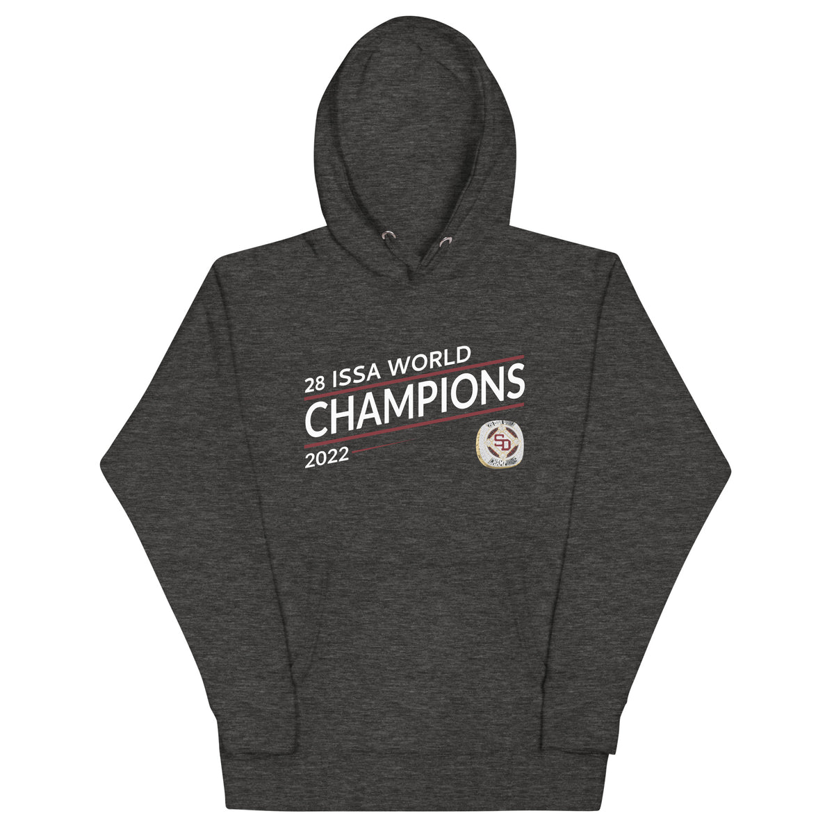 Simmons Day Baseball 2022 28 ISSA World Championship Ring Unisex Hoodie