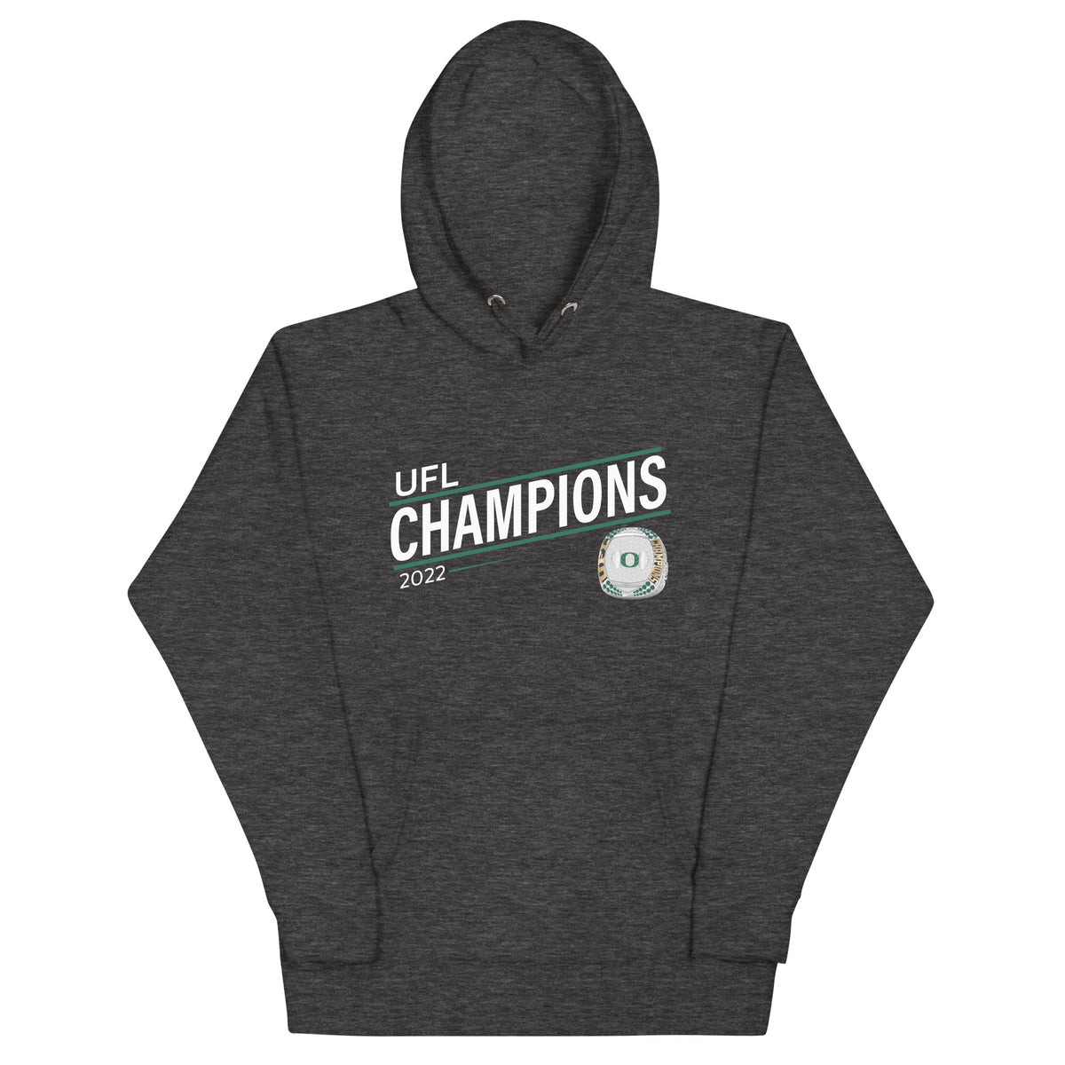 Motorcity Outlaws 2022 UFL Championship Ring Unisex Hoodie