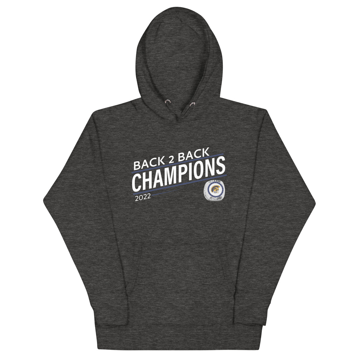 Weston High School 2022 Back 2 Back Championship Ring Unisex Hoodie