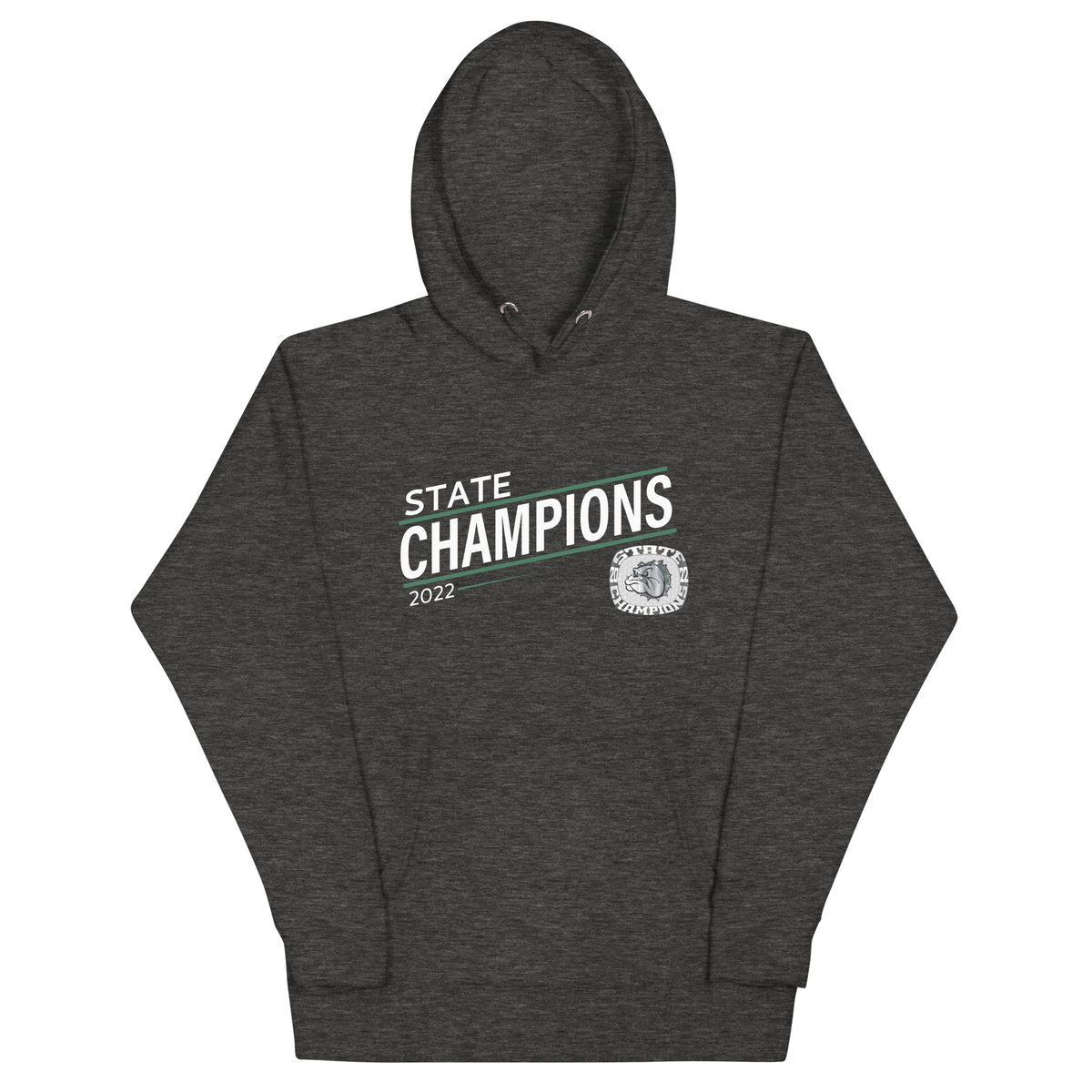 Melbourne High School Silver 2022 State Championship Ring Unisex Hoodie