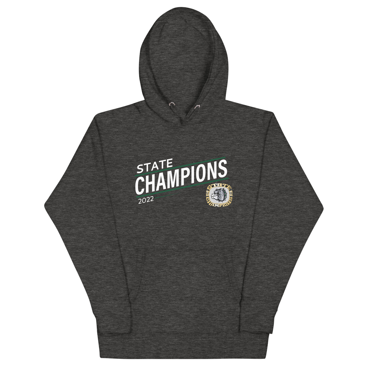 Melbourne High School Gold 2022 State Championship Ring Unisex Hoodie