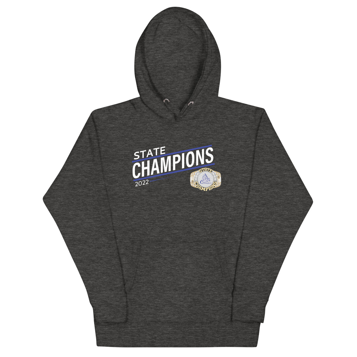 Christ the King Crusaders 2022 State Championship Ring Unisex Hoodie
