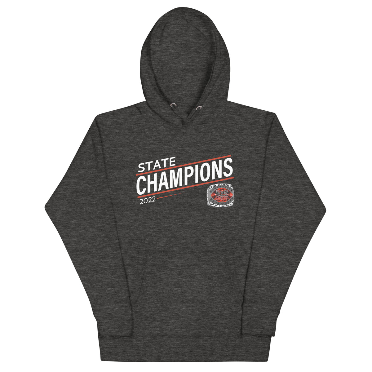 Oklahoma Union High School 2022 State Championship Ring Unisex Hoodie
