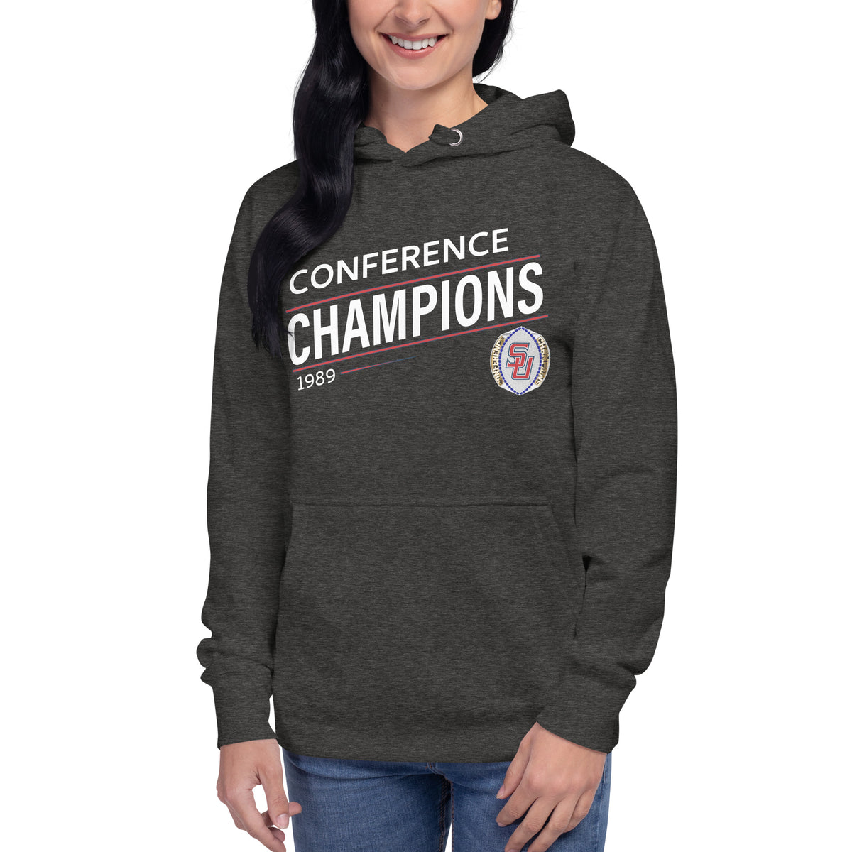 Rodney Stallings 1989 Conference Championship Ring Unisex Hoodie