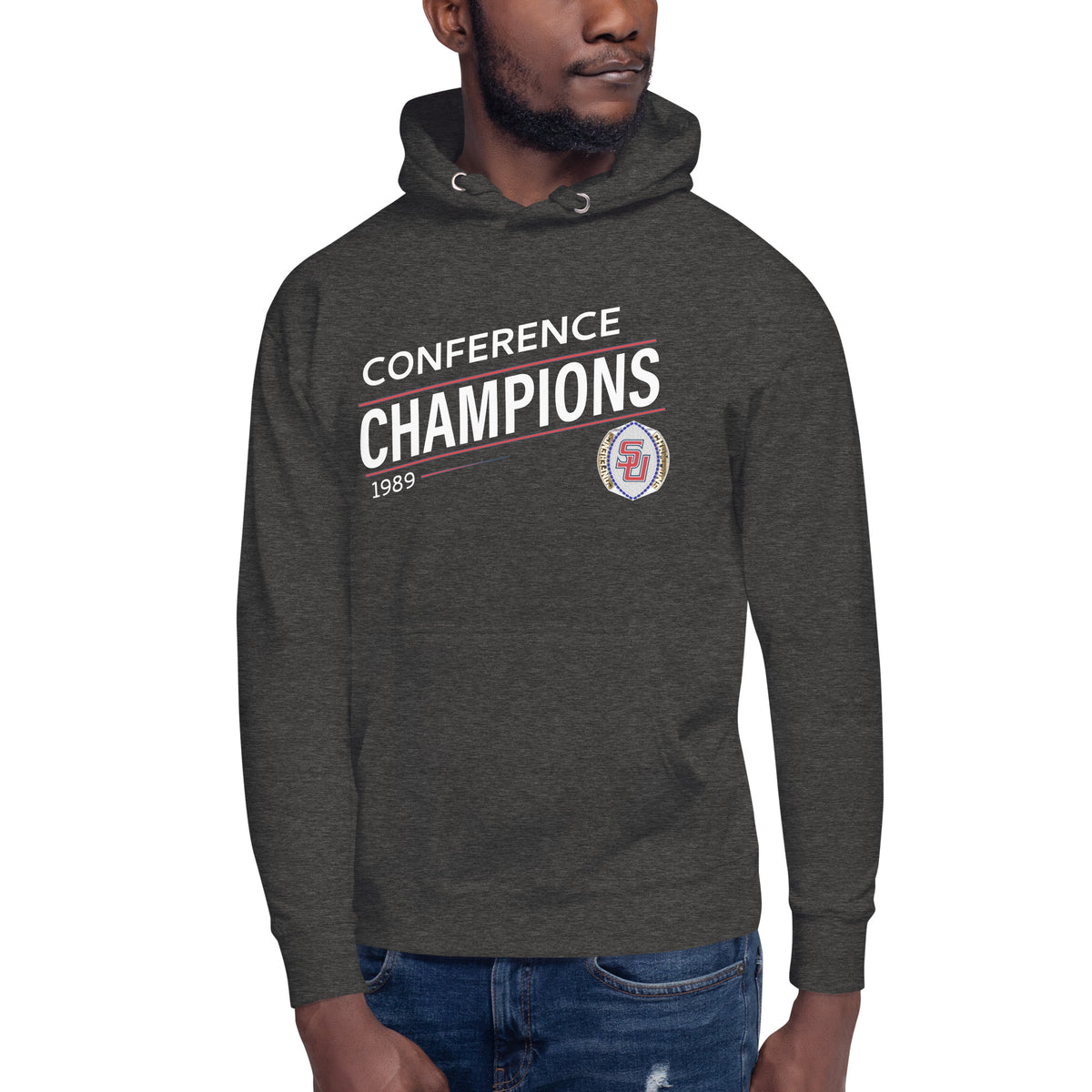 Rodney Stallings 1989 Conference Championship Ring Unisex Hoodie