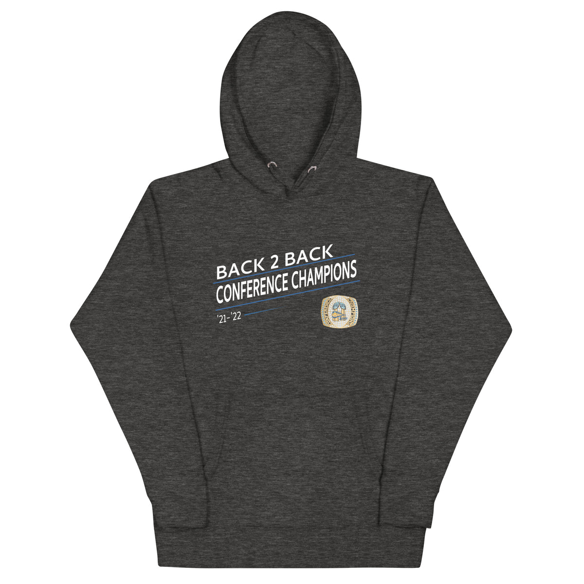 St. Mary Catholic ’21-’22 Back 2 Back Conference Championship Ring Unisex Hoodie