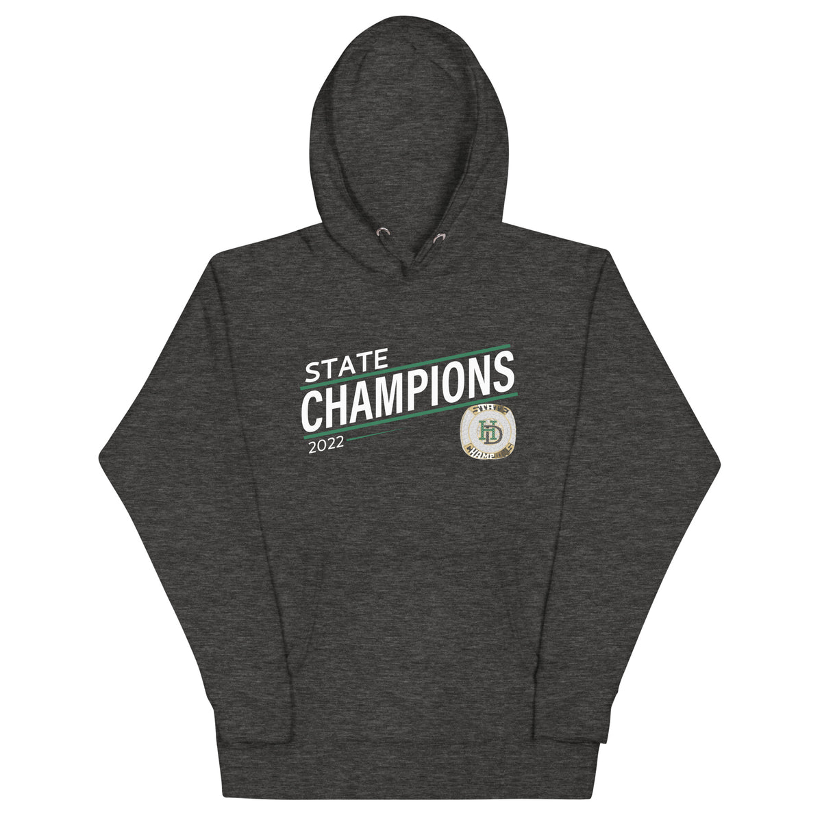 Howells-Dodge 2022 State Championship Ring Unisex Hoodie