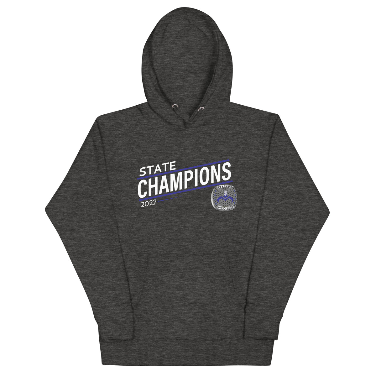 Moanaluau High School 2022 State Championship Ring Unisex Hoodie