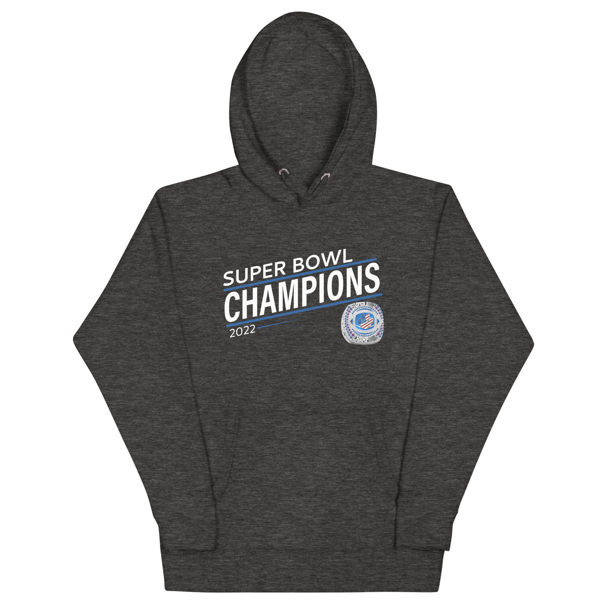 Wilmington Bobcats 2022 Super Bowl Championship Ring Unisex Hoodie