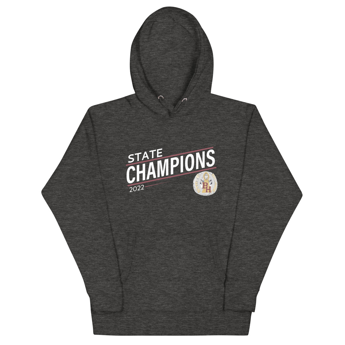 Big Horn High School 2022 State Championship Ring Unisex Hoodie