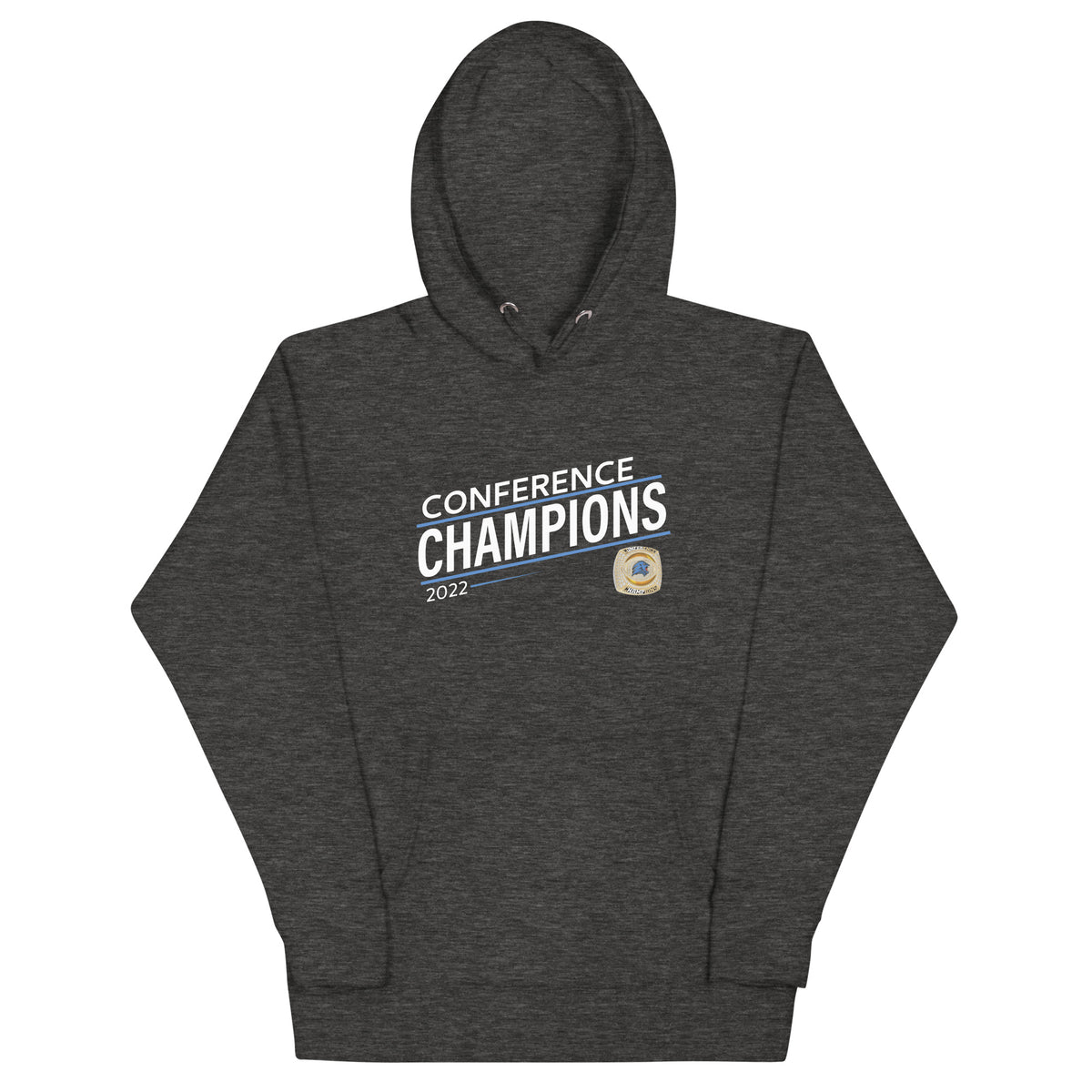 Prince Williams Monarchs 2022 Conference Championship Ring Unisex Hoodie