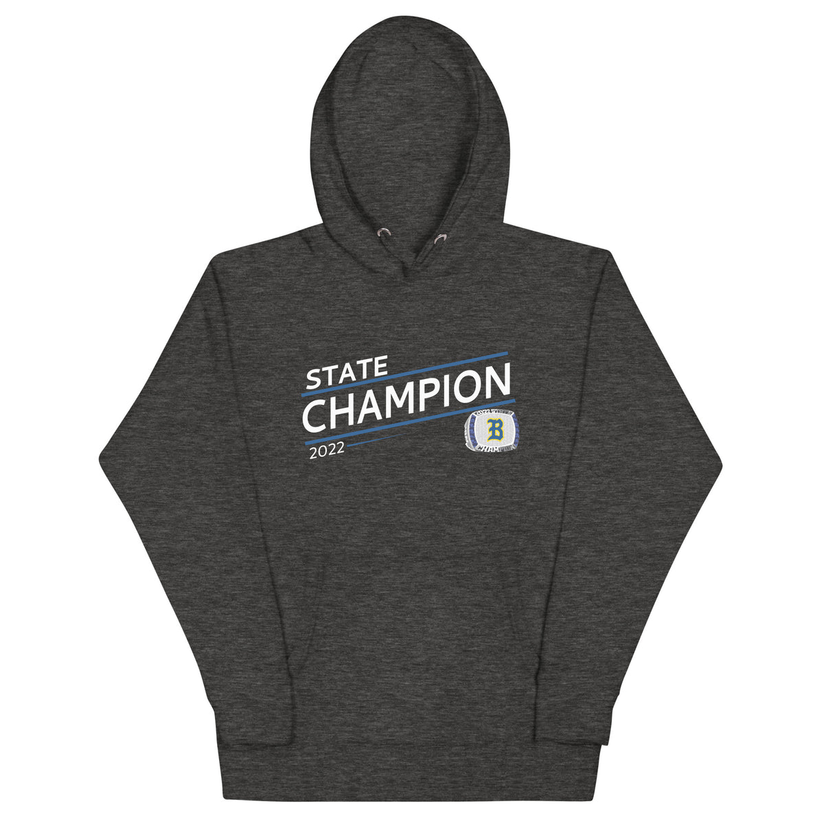 Clear Spring High School 2022 State Championship Ring  Unisex Hoodie
