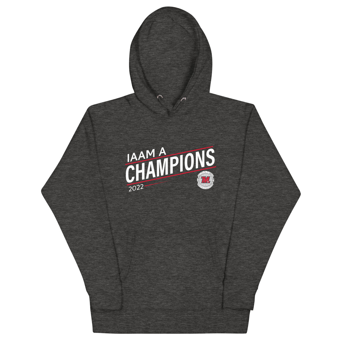 Mercy High School 2022 IAAM A Championship Ring Unisex Hoodie