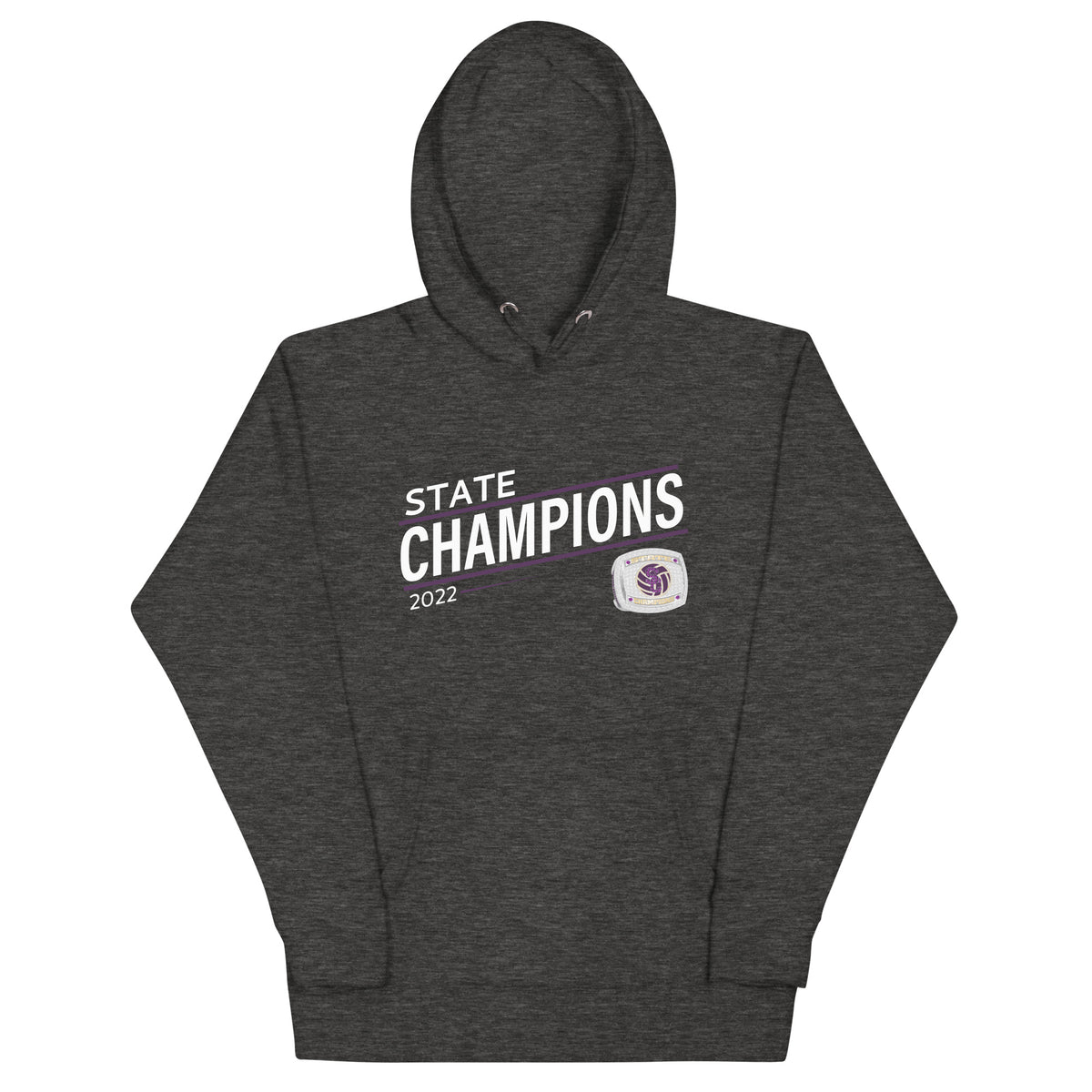 Julesburg Senior High School 2022 State Championship Ring Unisex Hoodie