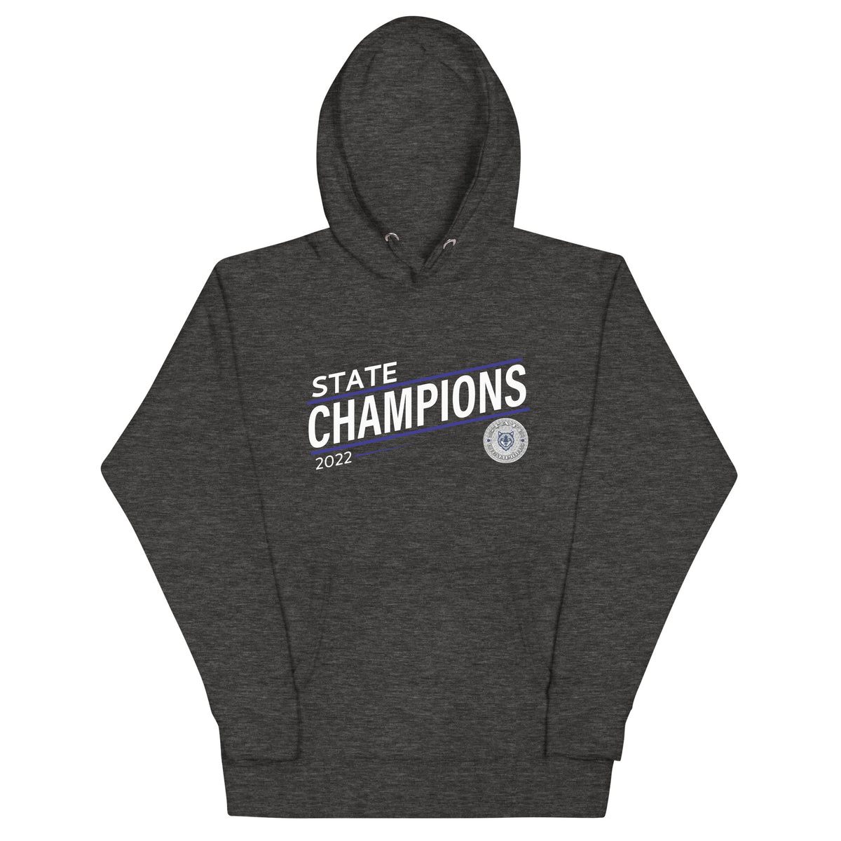 Liberty Creek High School Cheer 2022 State Championship Ring Unisex Hoodie