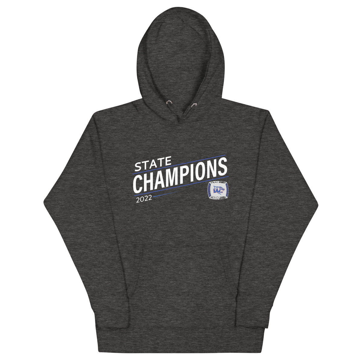Water Canyon High School 2022 State Championship Ring Unisex Hoodie