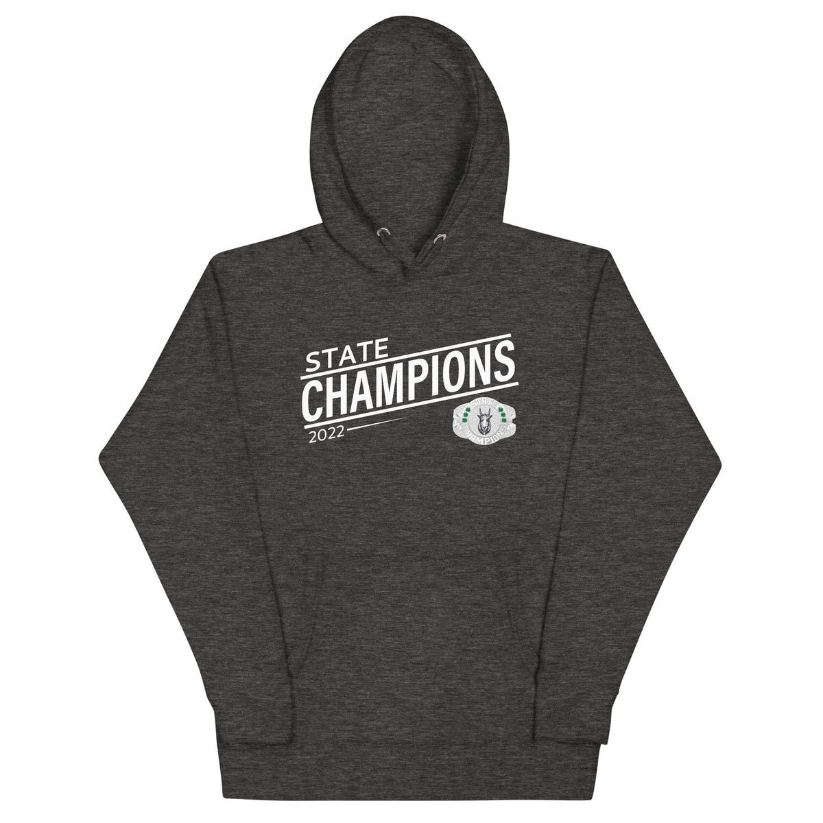Chelan Goats Volleyball 2022 State Championship Ring Unisex Hoodie