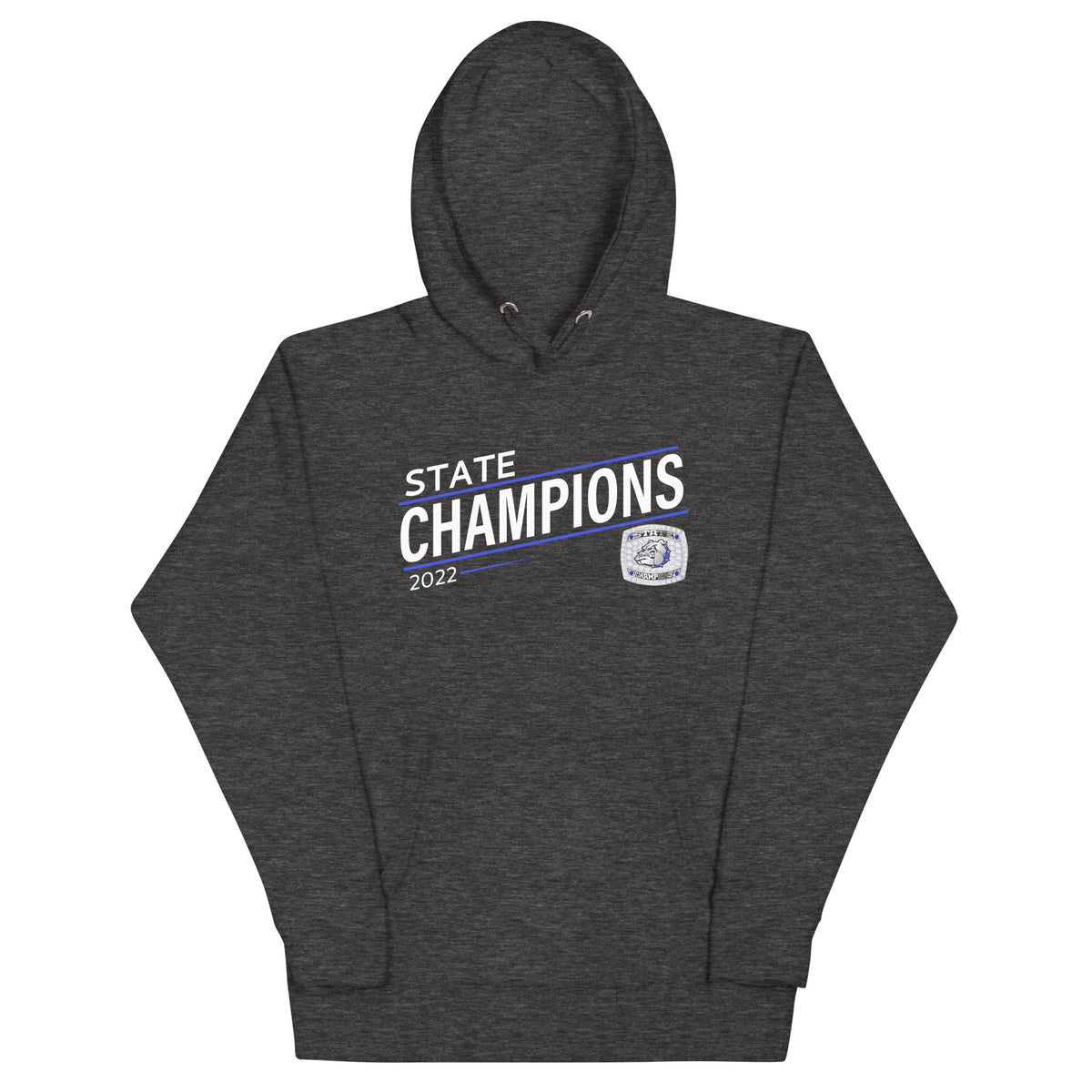 Prescott High School Football 2022 State Championship Ring Unisex Hoodie