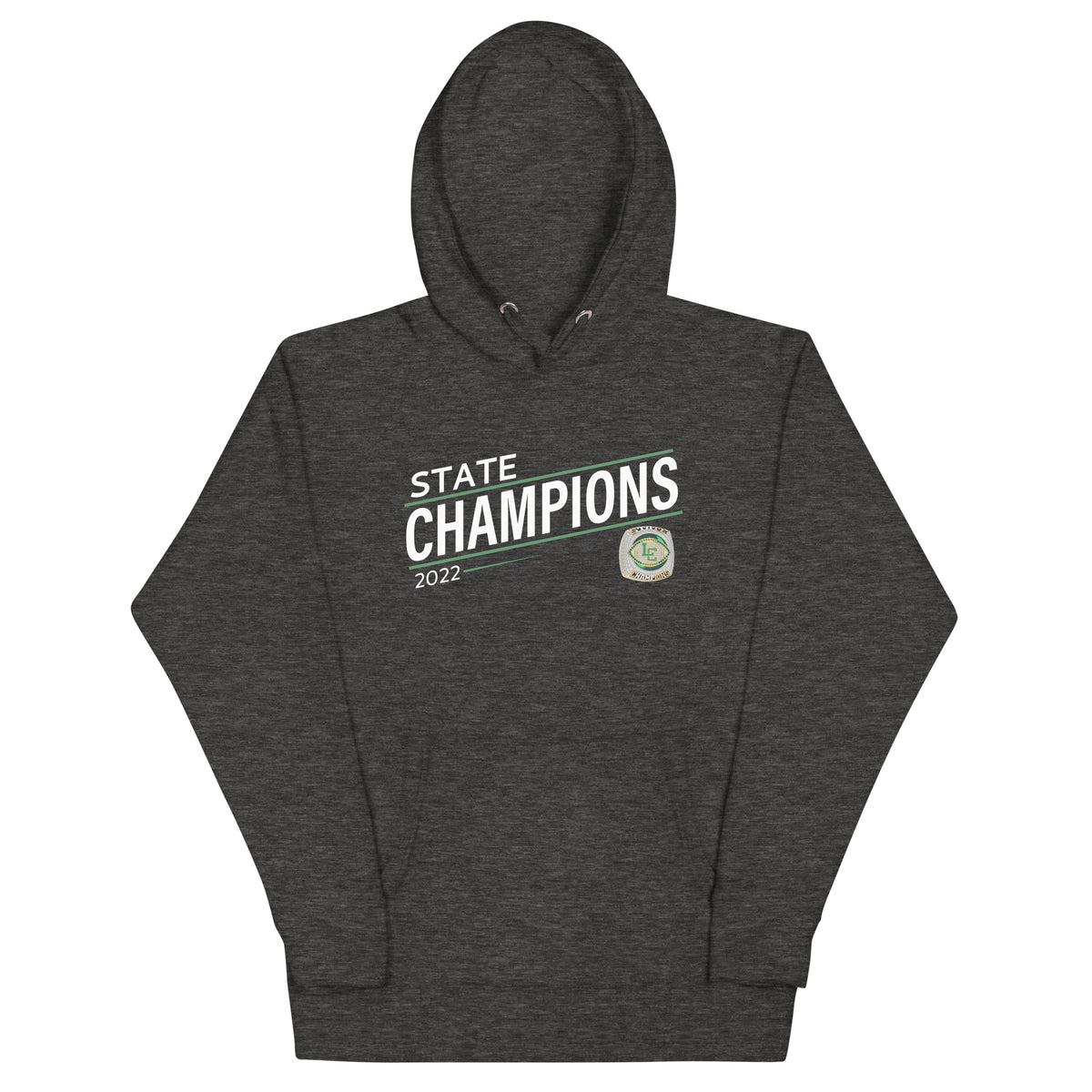Lumen Christi Catholic School (High School) 2022 State Championship Ring Unisex Hoodie