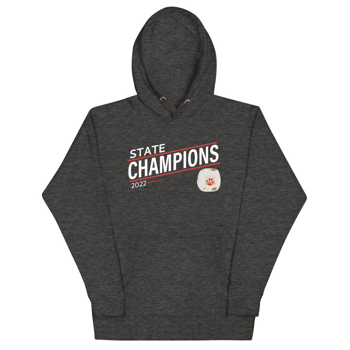 Beechwood High School Football 2022 State Championship Ring Unisex Hoodie