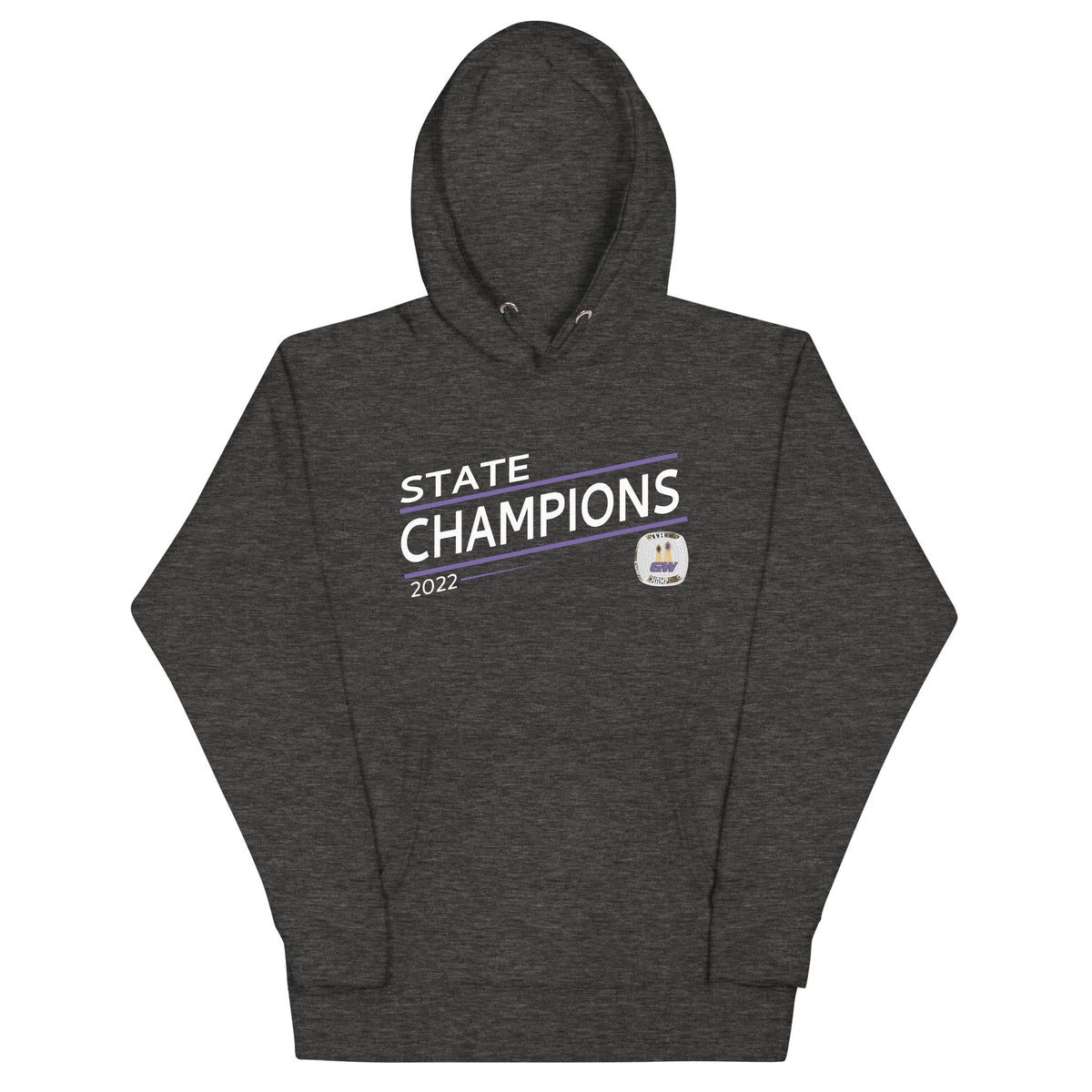 Gateway Christian High School Football 2022 State Championship Ring Unisex Hoodie