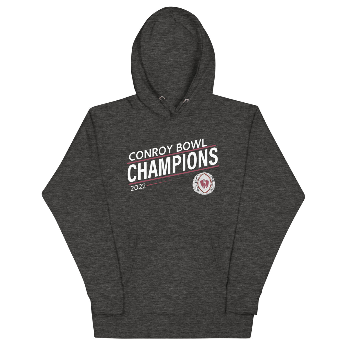 The Loomis Chaffee School Football 2022 State Championship Ring Unisex Hoodie