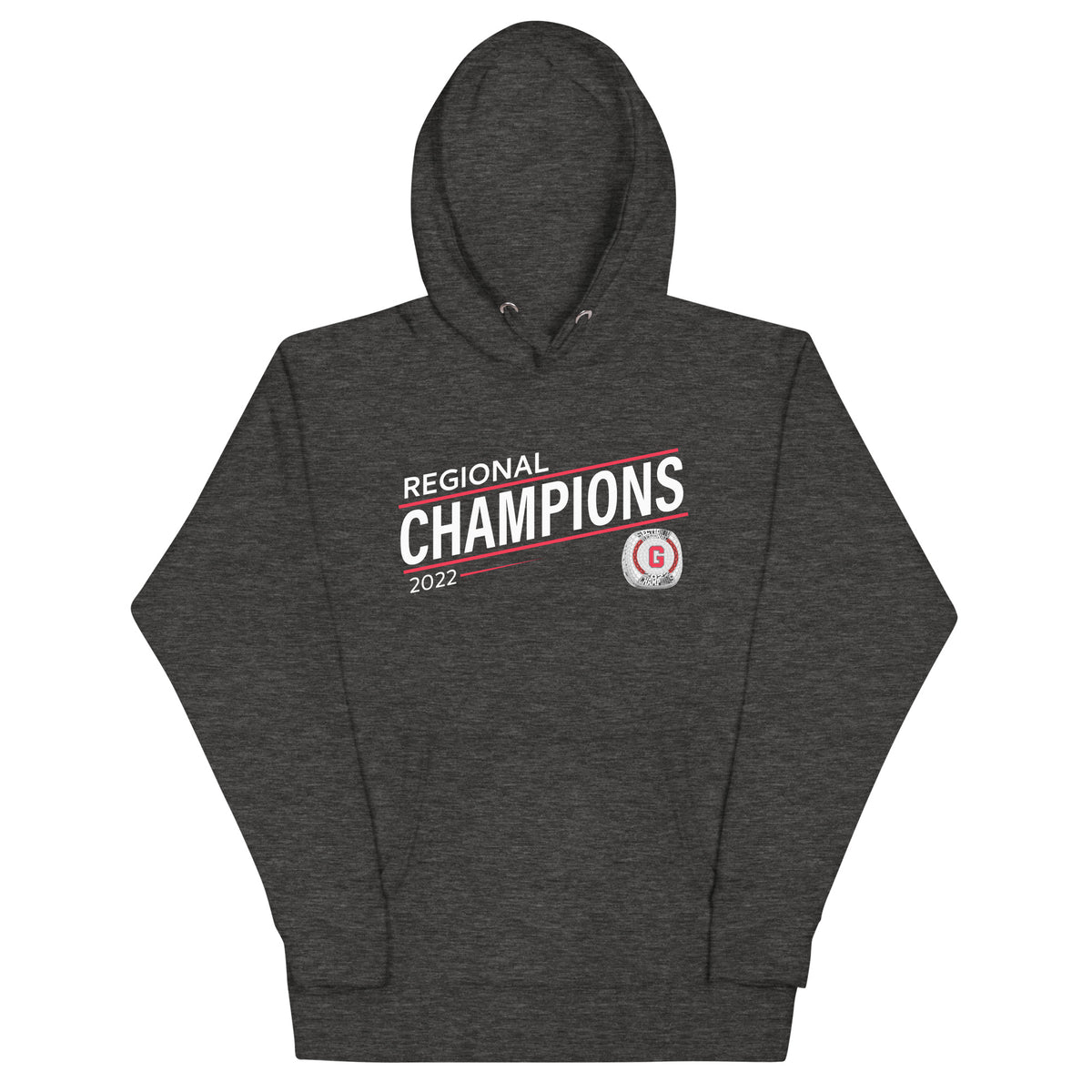 Groton Central High School Football 2022 State Championship Ring Unisex Hoodie