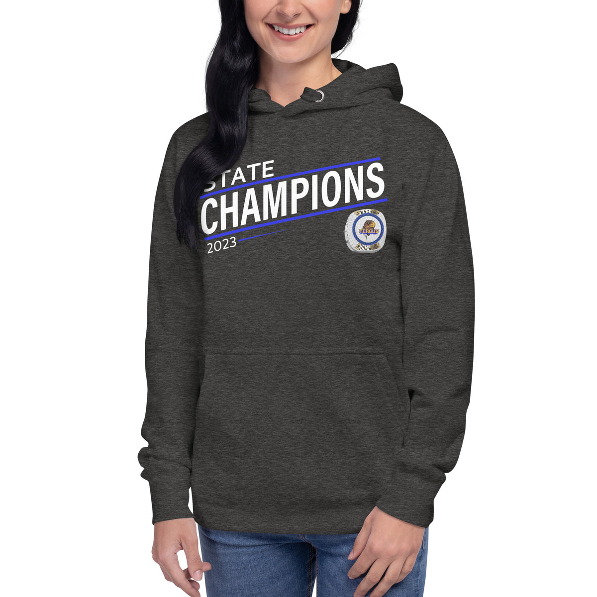 Fergus High School Basketball -Men's 2023 Unisex Hoodie