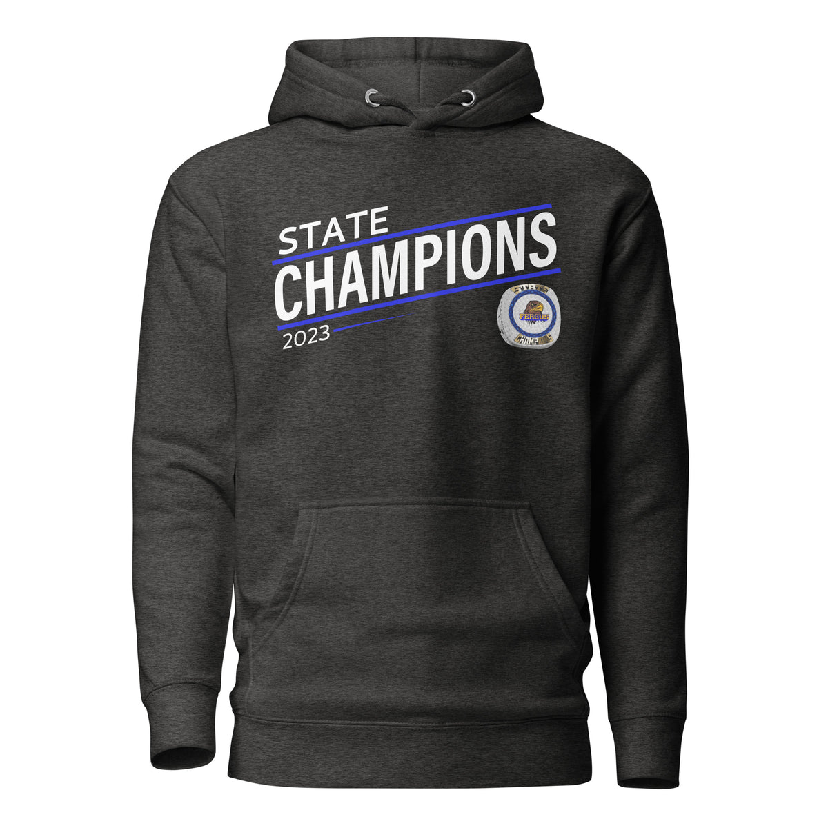 Fergus High School Basketball -Men's 2023 Unisex Hoodie