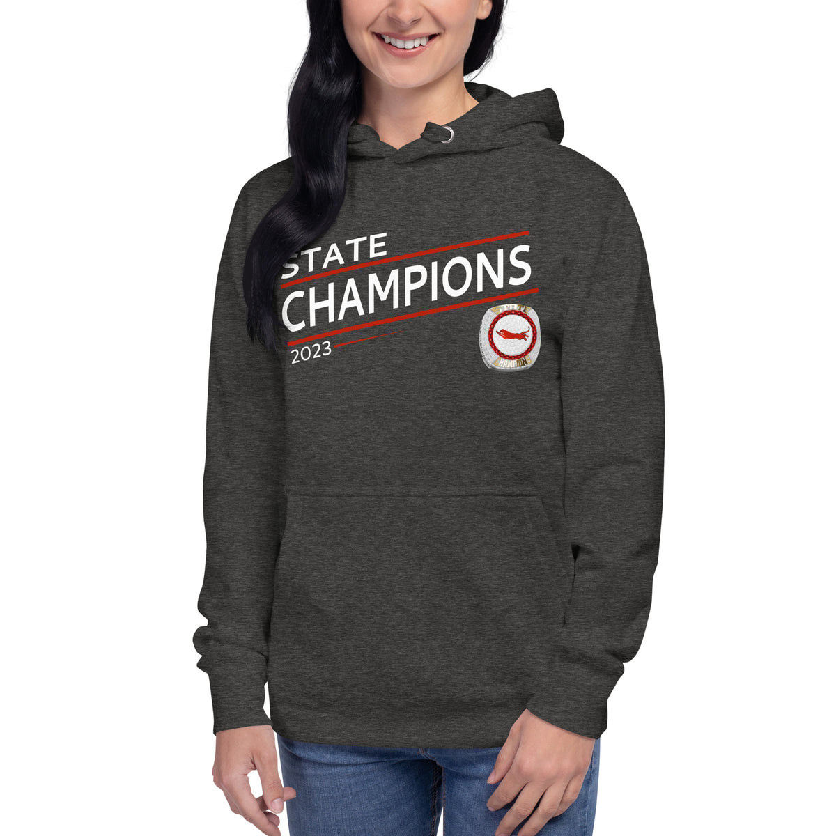 Magnolia High School Swimming &amp; Diving 2023 Women's Ring Unisex Hoodie