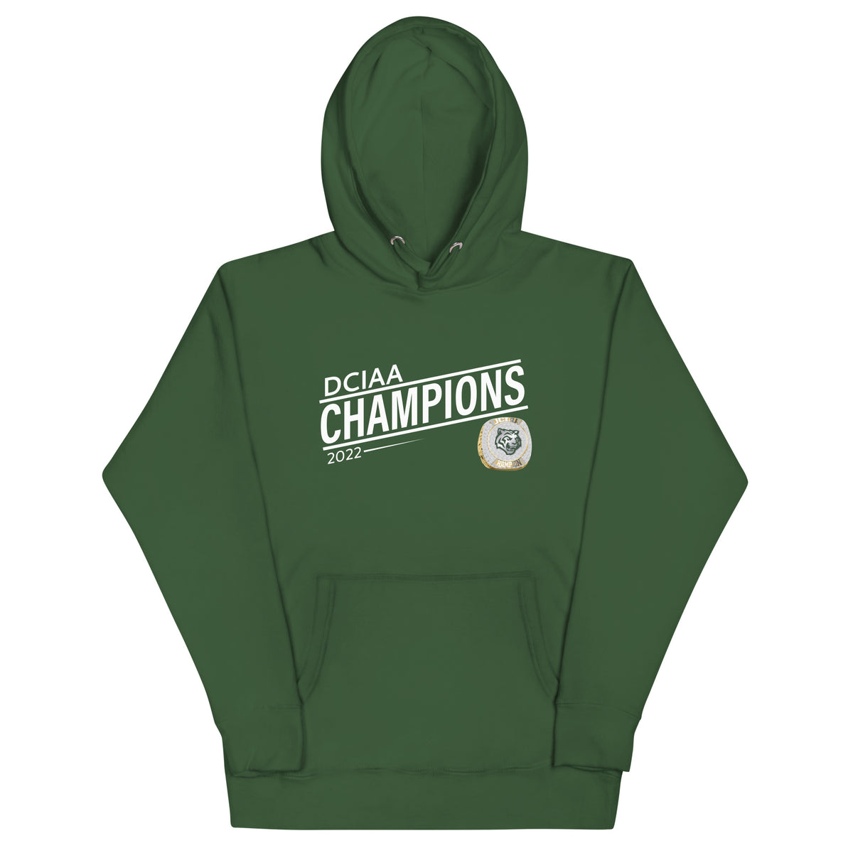 Jackson-Reed High School 2022 DCIAA Championship Ring Unisex Hoodie