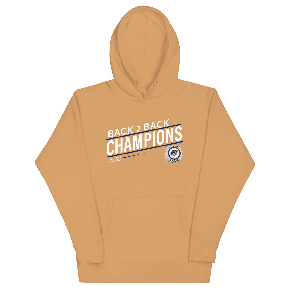 Weston High School 2022 Back 2 Back Championship Ring Unisex Hoodie