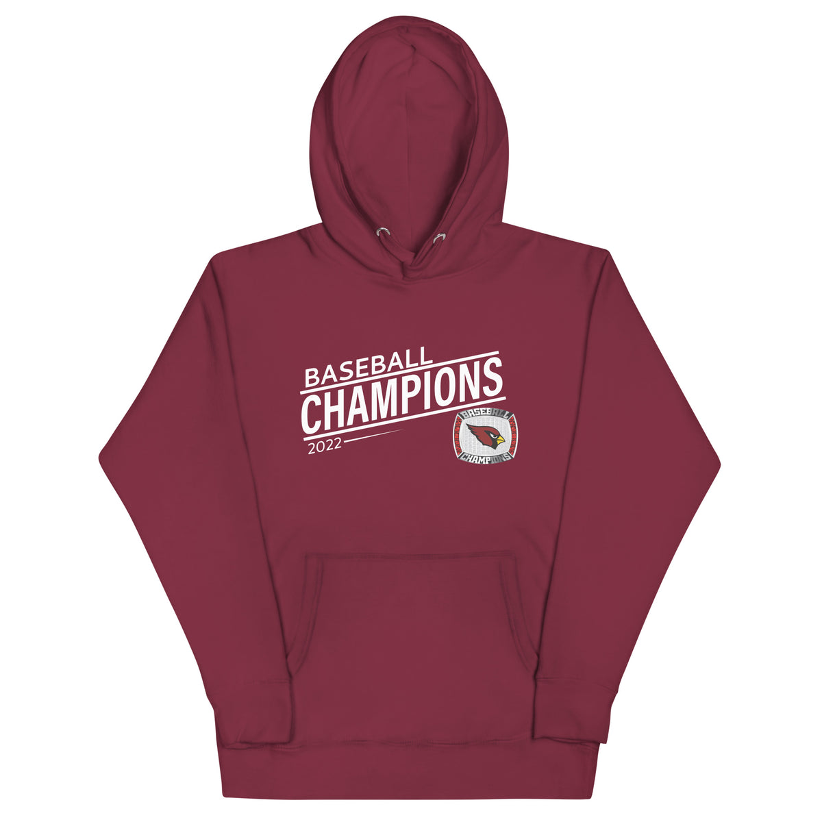 Fairmont Senior High School 2022 Baseball Championship Ring Unisex Hoodie