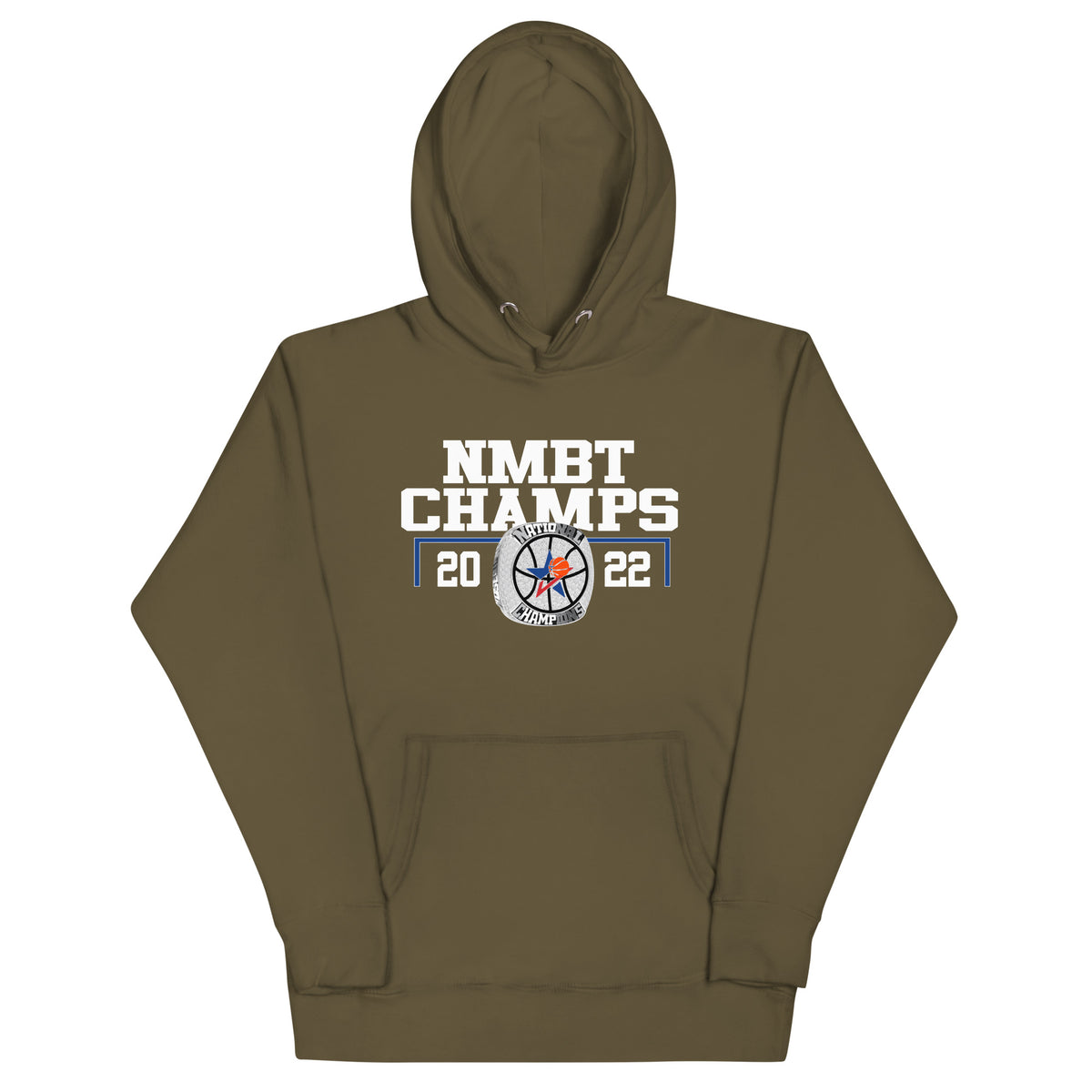 JBSA-Lackland 2022 NMBT Championship Ring (Blue Line) Unisex Hoodie