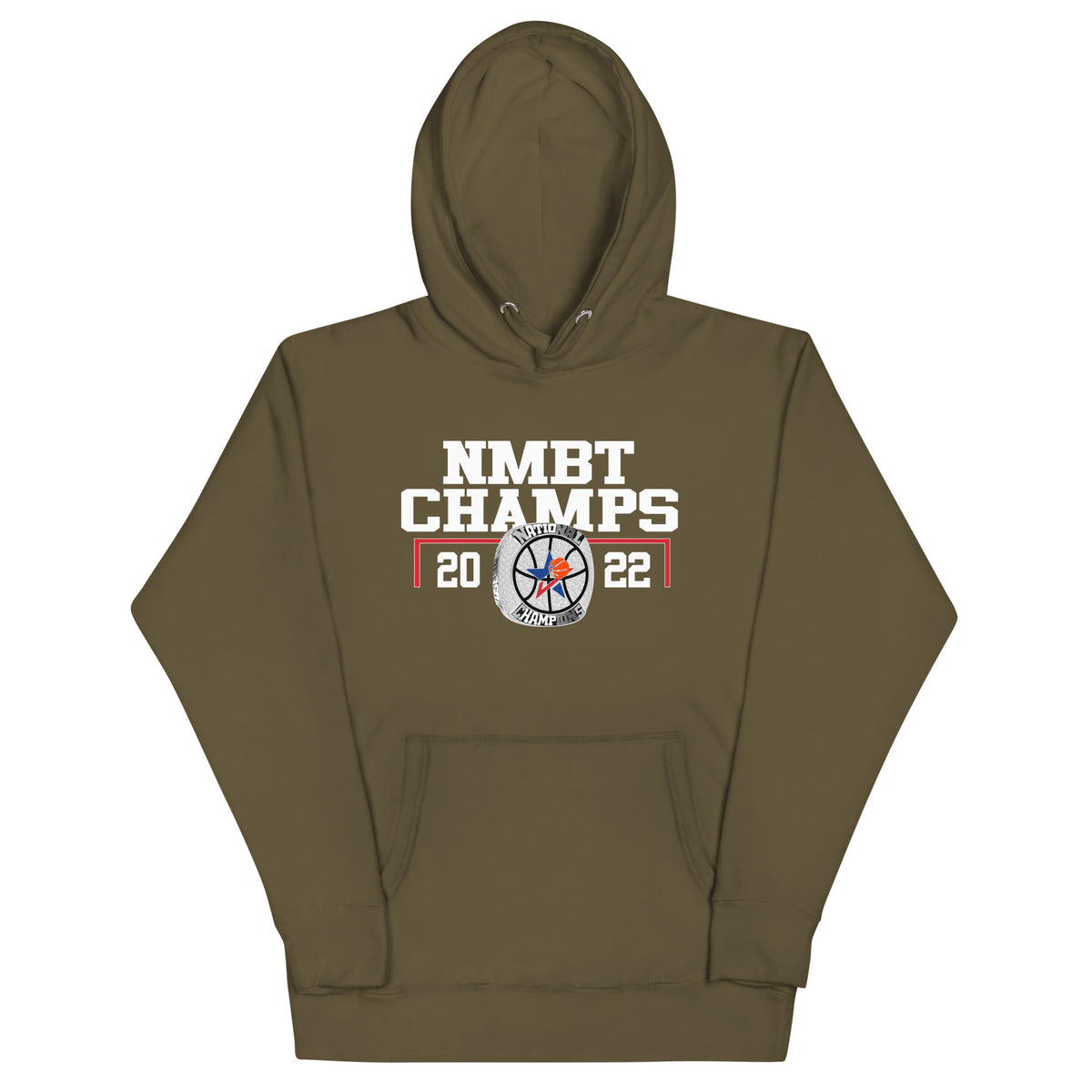 JBSA-Lackland 2022 NMBT Championship Ring (Red Line) Unisex Hoodie