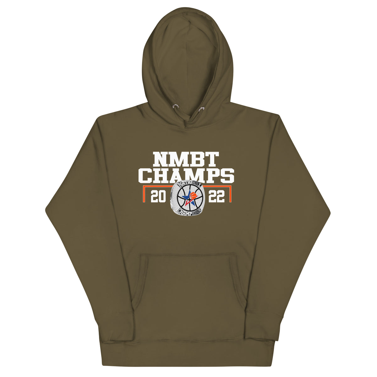 JBSA-Lackland 2022 NMBT Championship Ring (Orange Line) Unisex Hoodie