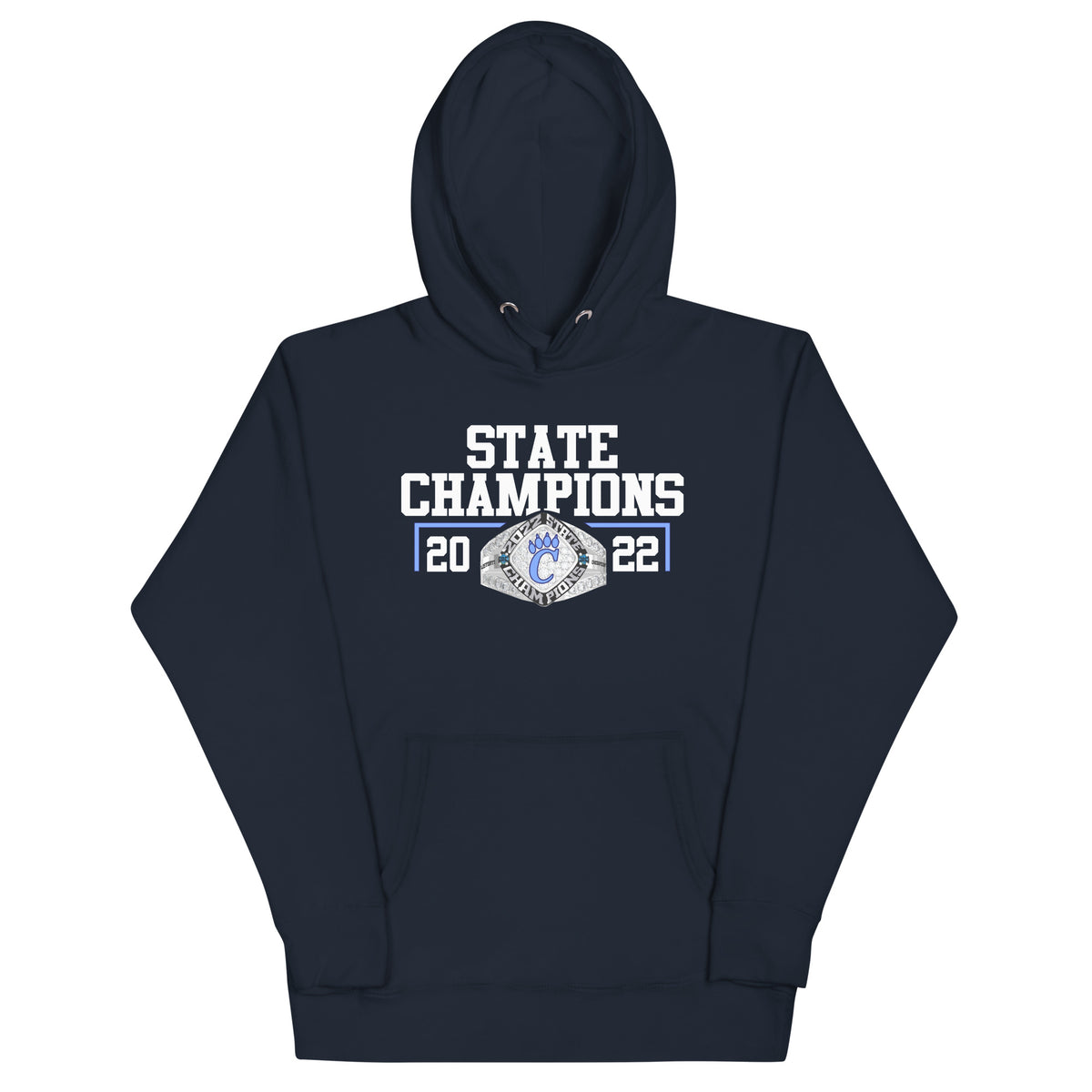 Chesapeake High School 2022 State Fashion Style Ring Unisex Hoodie