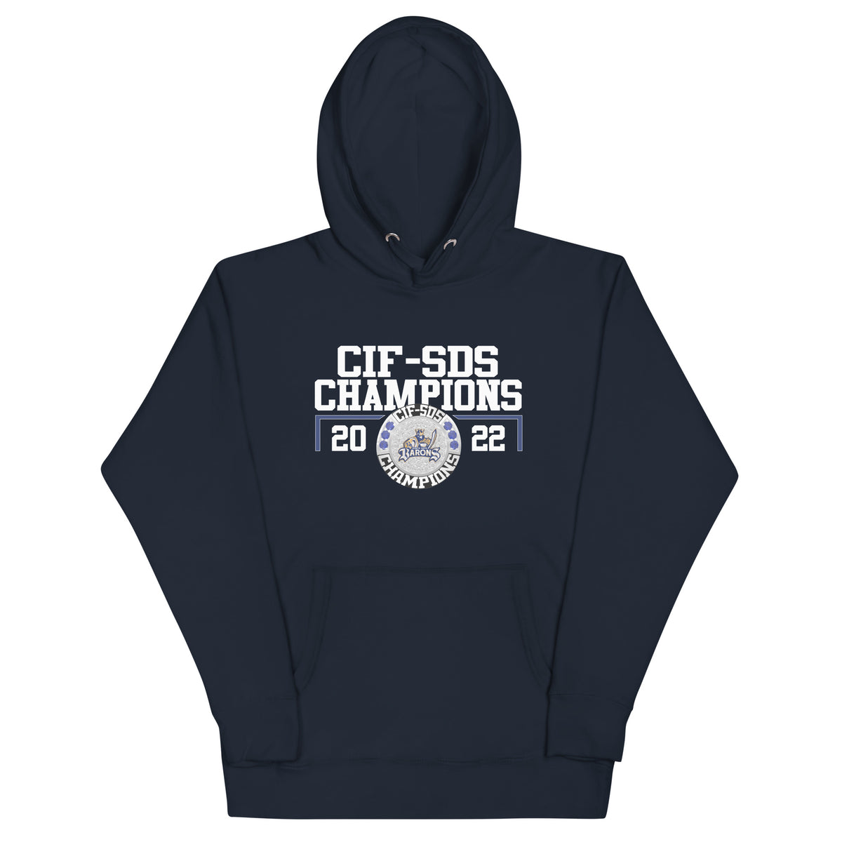 Bonita Vista Women’s Water Polo 2022 CIF-SDS Championship Ring Unisex Hoodie