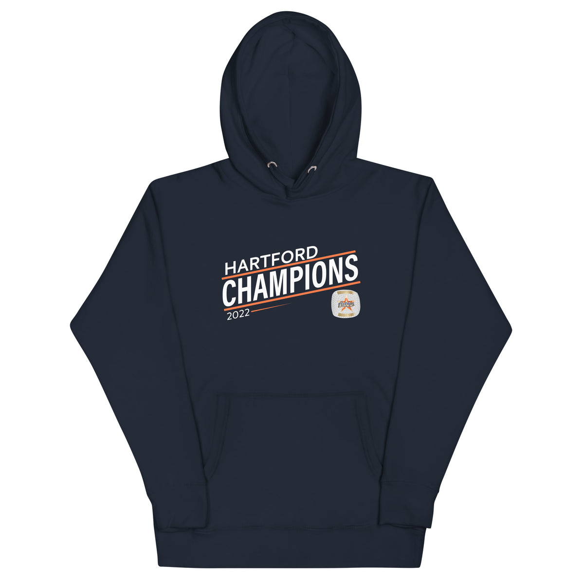 Old Timers Baseball 2022 Hartford Champions Ring Unisex Hoodie
