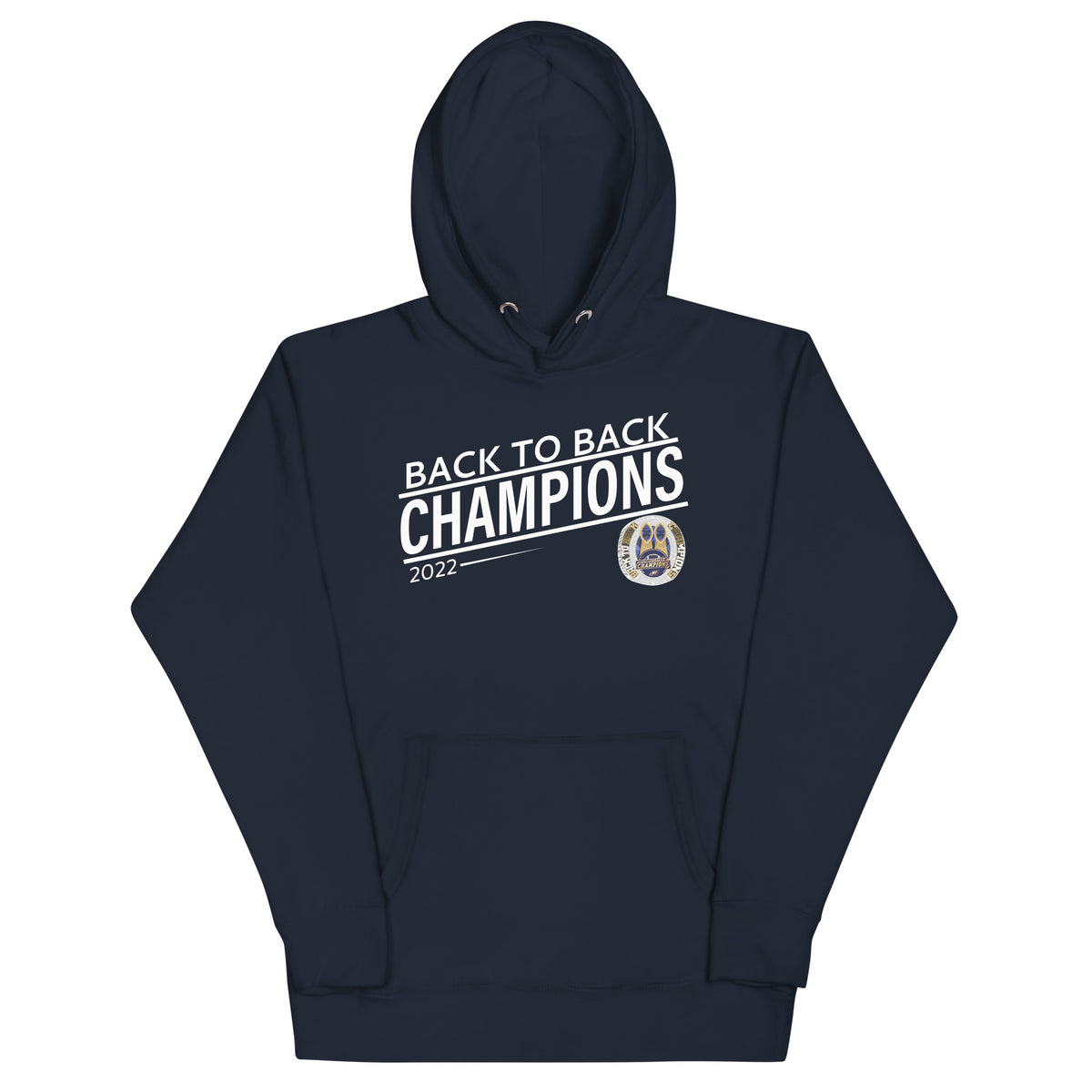 Long Island Eagles Back-To-Back Champions Unisex Hoodie