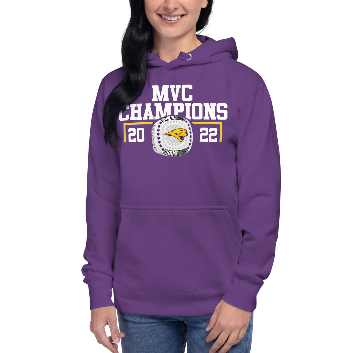 University of Northern Iowa MVC Champions Unisex Hoodie