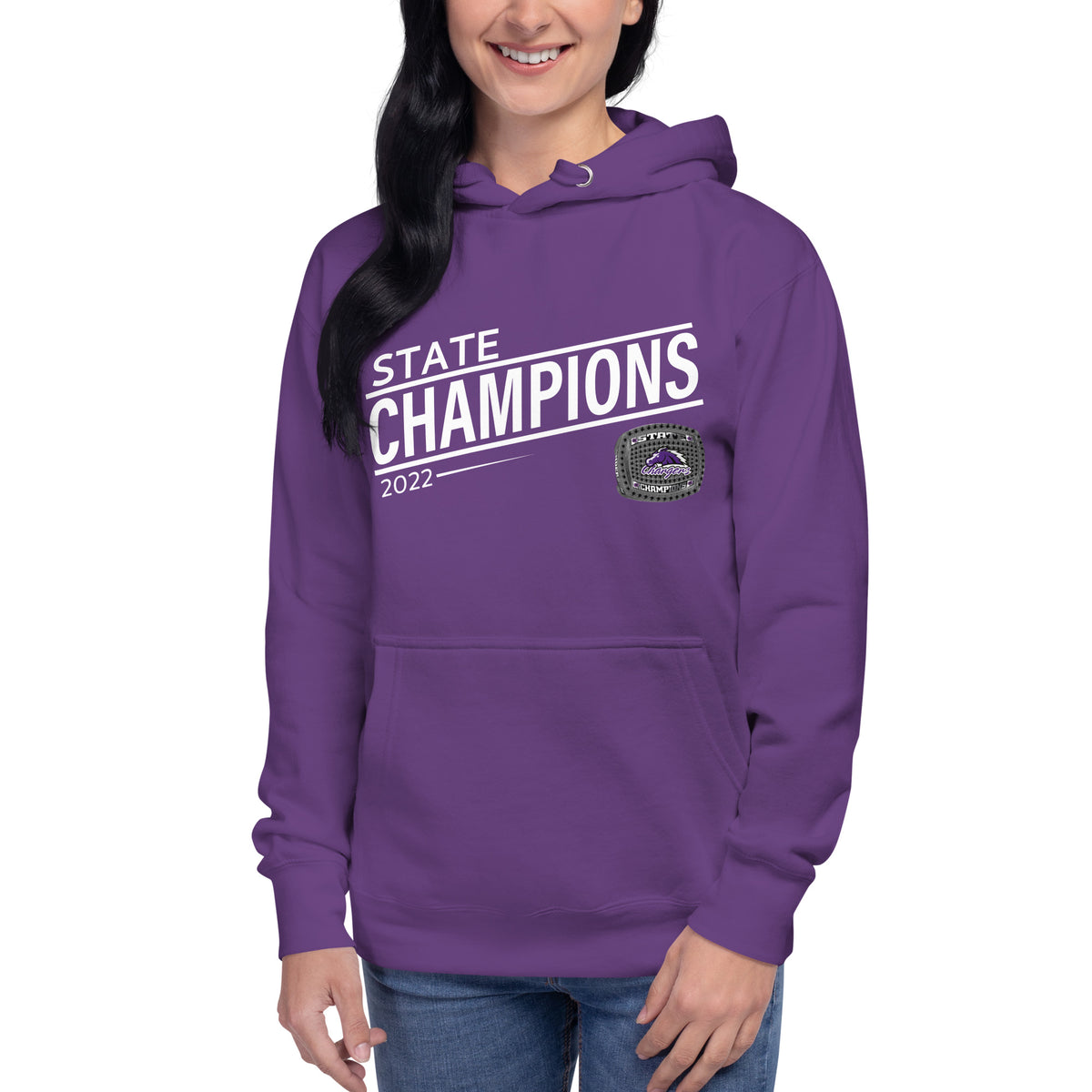 Pearl City 2022 State Championship Ring Unisex Hoodie