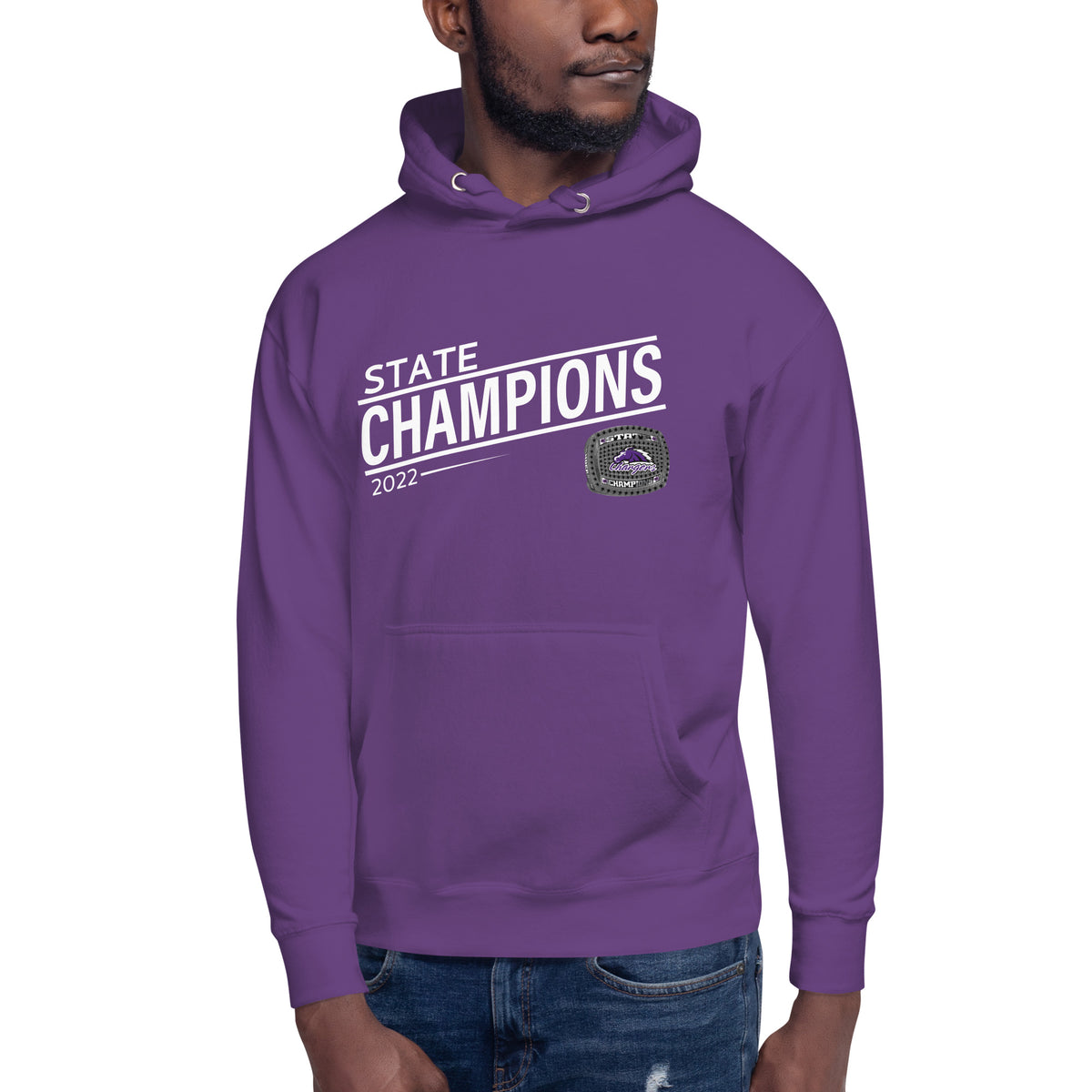 Pearl City 2022 State Championship Ring Unisex Hoodie