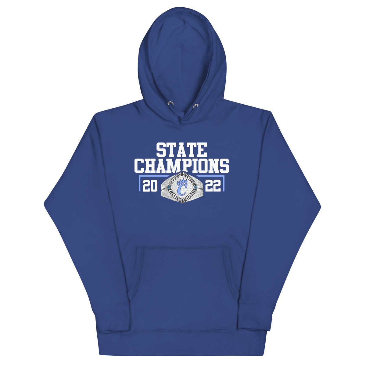 Chesapeake High School 2022 State Fashion Style Ring Unisex Hoodie