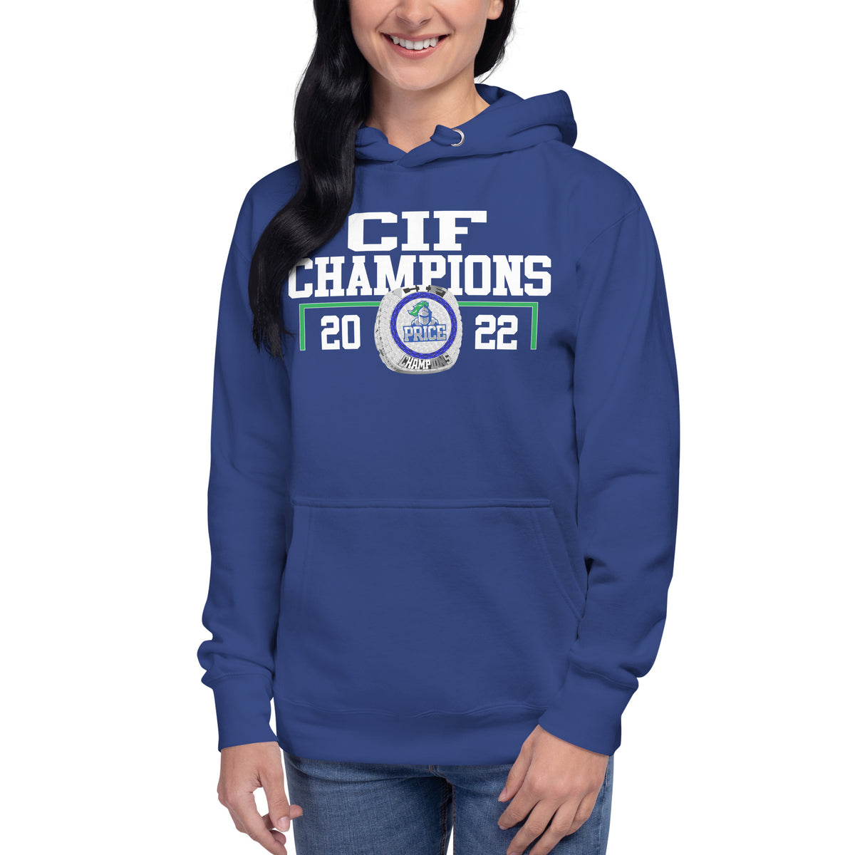 Frederick KC Price III Christian High School CIF Champions Unisex Hoodie