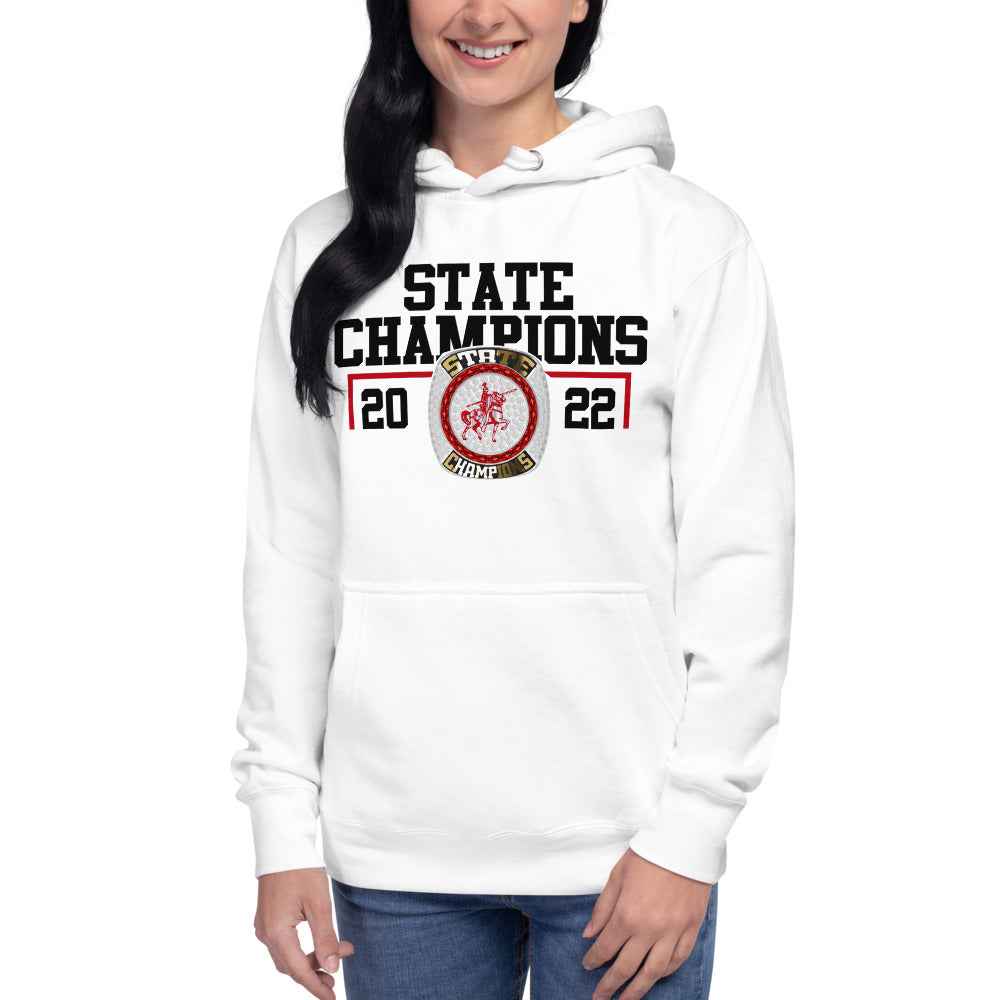 Neshannock Senior HS State Champions White Unisex Hoodie